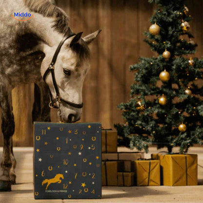 Advent Calendar Horse-Themed Trinkets 24-Day Countdown