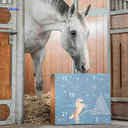 Advent Calendar Horse-Themed Trinkets 24-Day Countdown