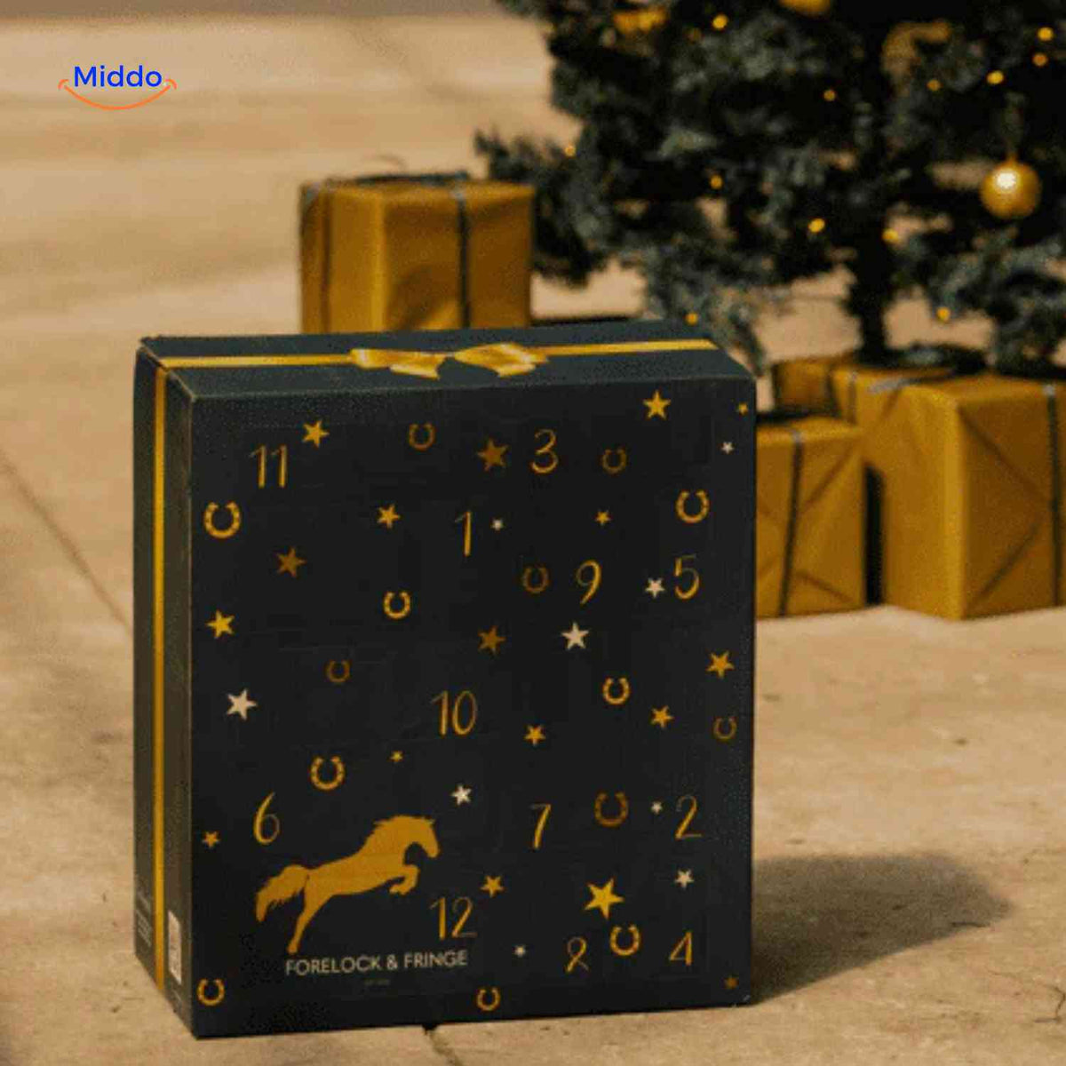 Advent Calendar Horse-Themed Trinkets 24-Day Countdown