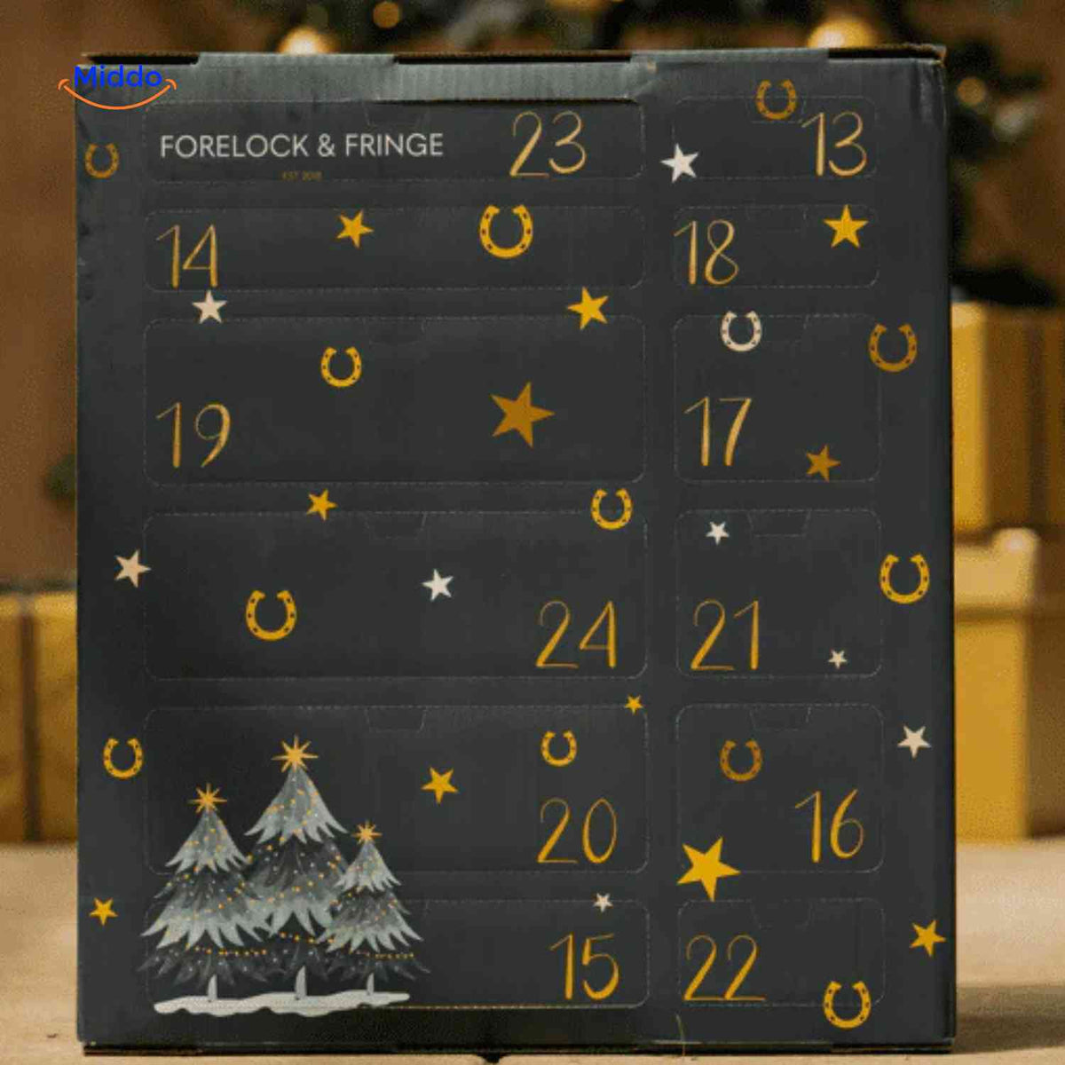 Advent Calendar Horse-Themed Trinkets 24-Day Countdown
