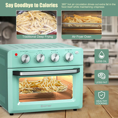 Air Fryer Toaster Oven 19-Quart Convection 7 Functions