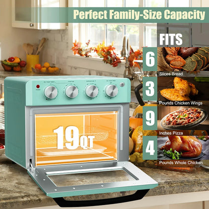 Air Fryer Toaster Oven 19-Quart Convection 7 Functions