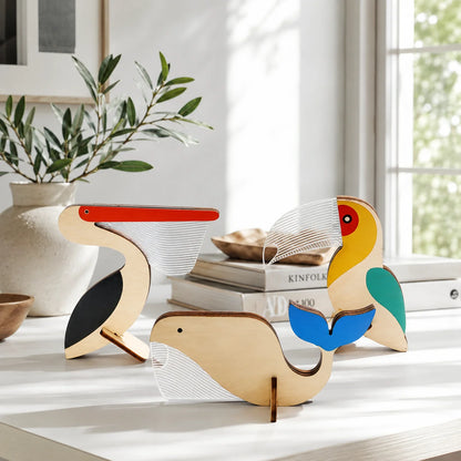 Animal Table Lamp Warm White LED USB Powered