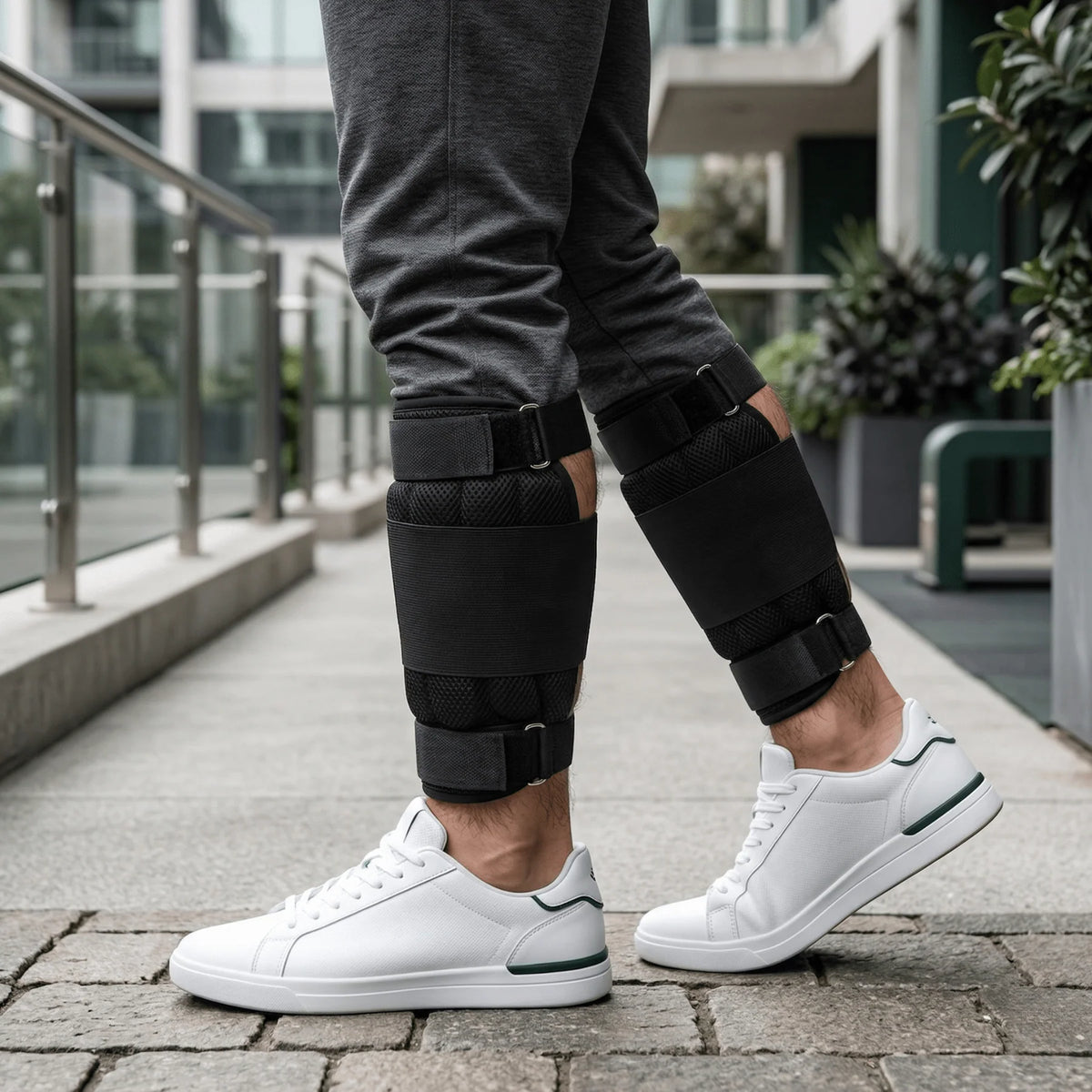 Ankle Weight Wraps Removable Weights 35 lb Breathable Mesh