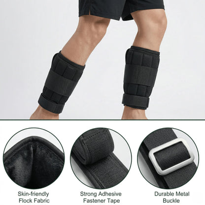 Ankle Weight Wraps Removable Weights 35 lb Breathable Mesh