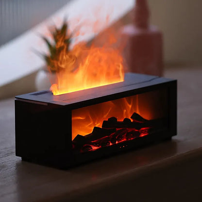 Aroma Diffuser Flame-Effect 300ml USB Powered & Auto Shut-Off