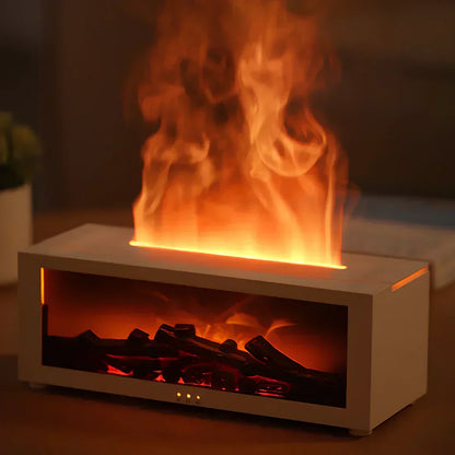 Aroma Diffuser Flame-Effect 300ml USB Powered & Auto Shut-Off