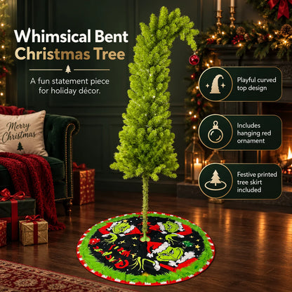 Artificial Christmas Tree Bendable Branches & No-Shed PVC Needles