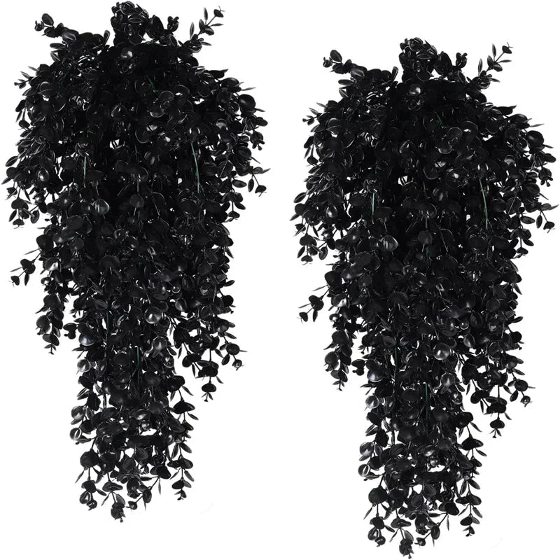 Artificial Hanging Eucalyptus UV-Resistant Set of 2