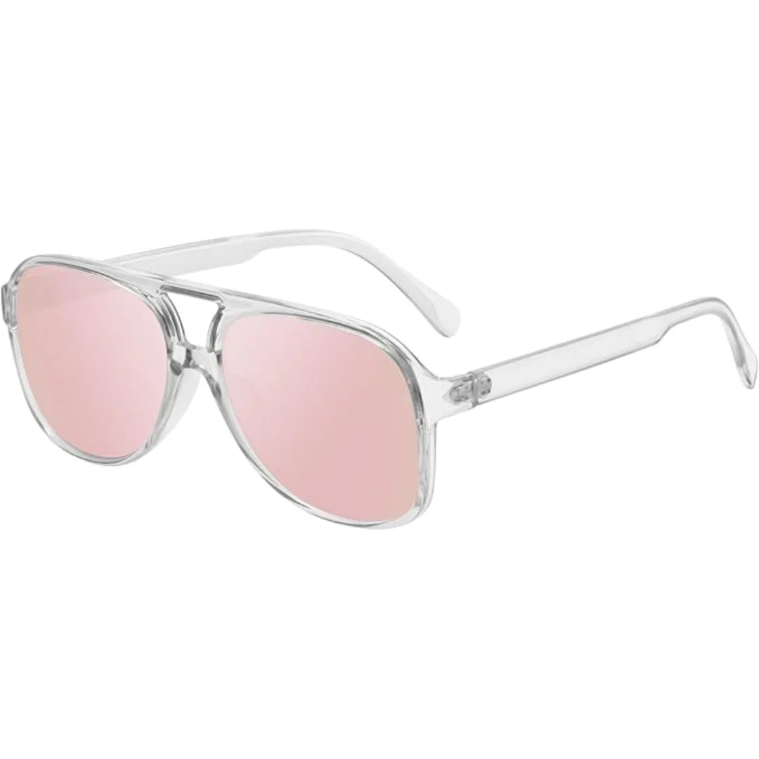 Aviator Sunglasses Oversized Retro UV400 Protection