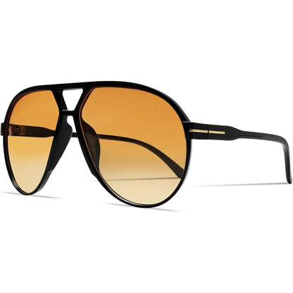 Aviator Sunglasses Oversized Square UV400 Lightweight
