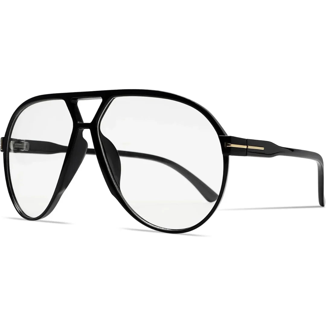 Aviator Sunglasses Oversized Square UV400 Lightweight