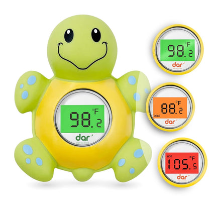 Baby Bath Thermometer Digital 3-Color LED Temperature Alert