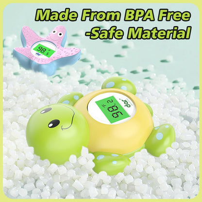 Baby Bath Thermometer Digital 3-Color LED Temperature Alert