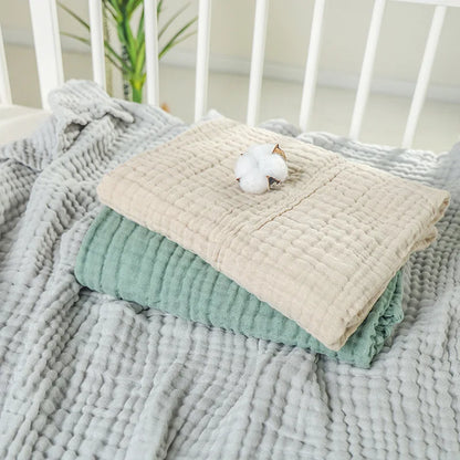 Baby Blanket Six-Layer Breathable Cotton & Bamboo