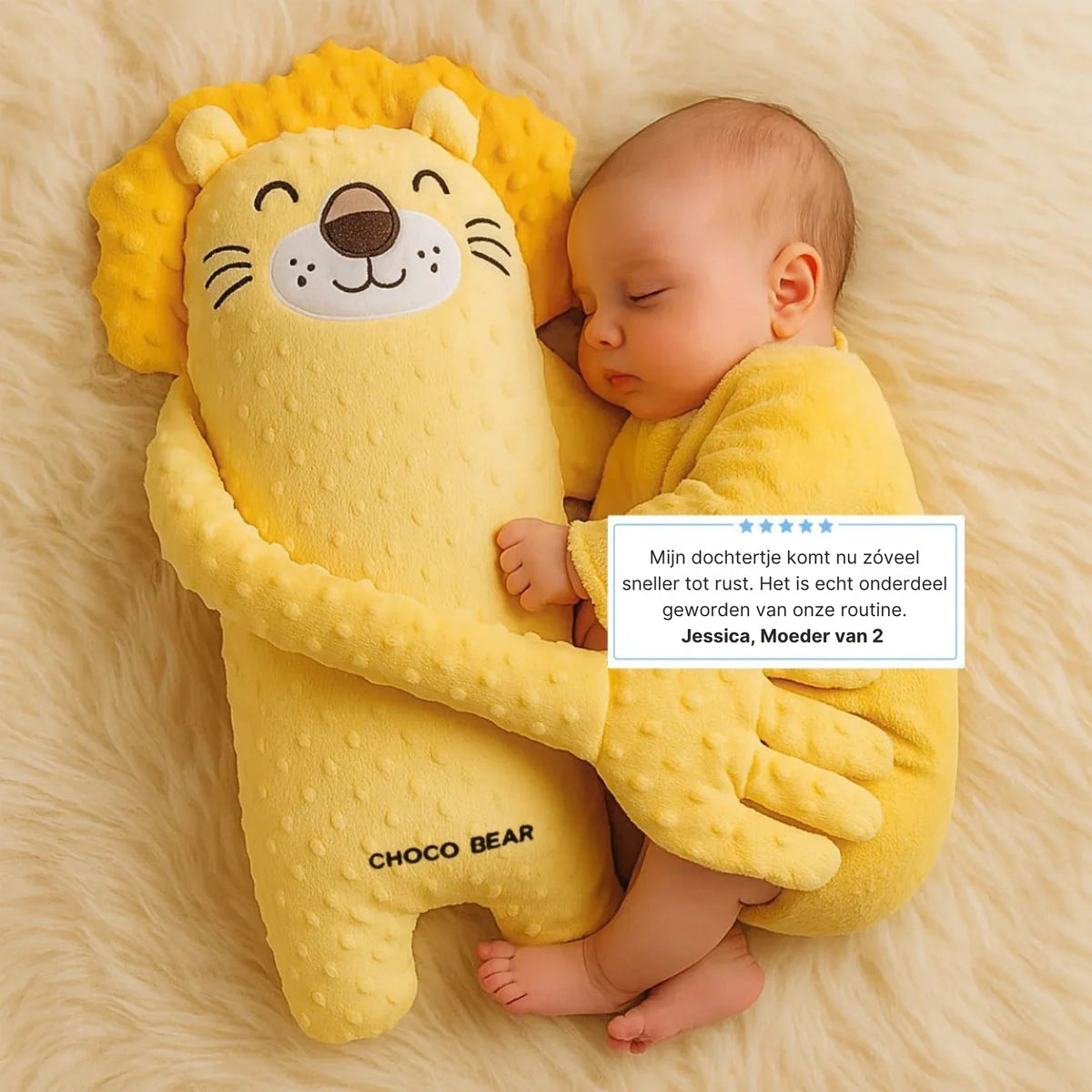 Baby Plush Toy Extra-Large Quiet Rhythmic Motion