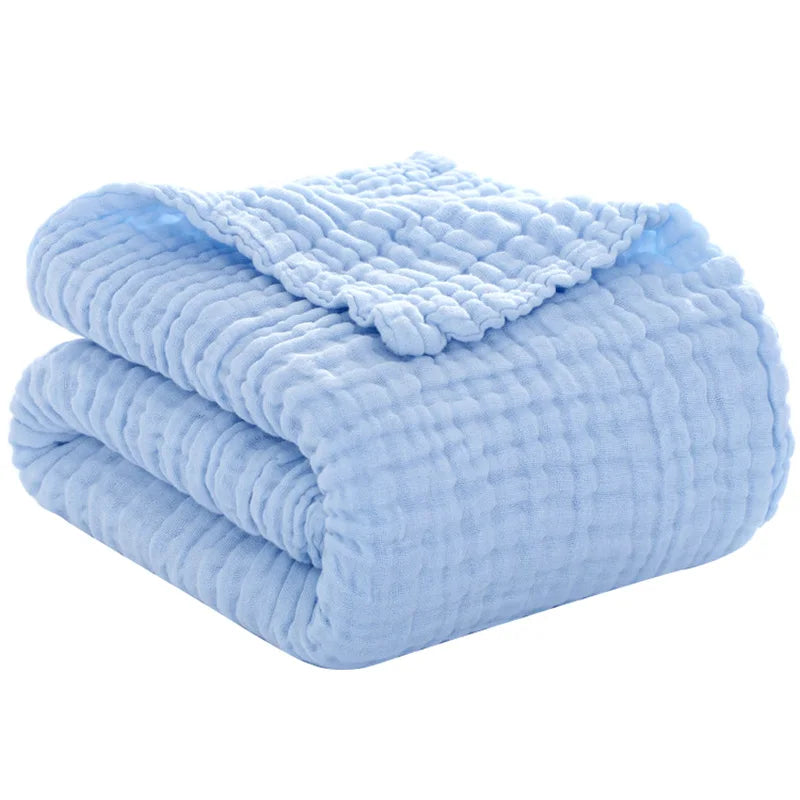 Baby Swaddle Blanket Six Layer Gauze Cotton Breathable