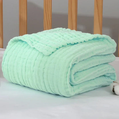 Baby Swaddle Blanket Six Layer Gauze Cotton Breathable