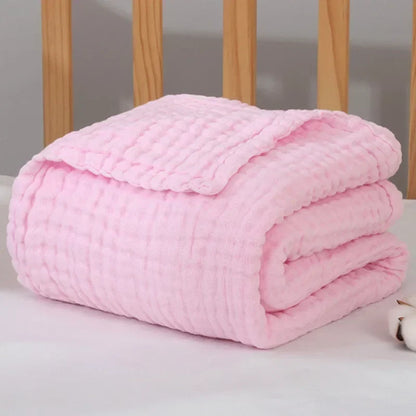 Baby Swaddle Blanket Six Layer Gauze Cotton Breathable