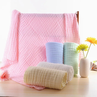 Baby Swaddle Blanket Six Layer Gauze Cotton Breathable