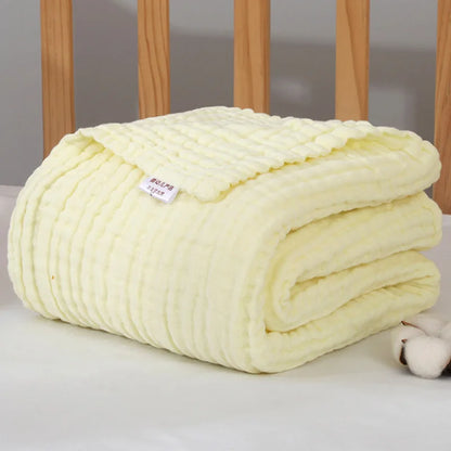 Baby Swaddle Blanket Six Layer Gauze Cotton Breathable