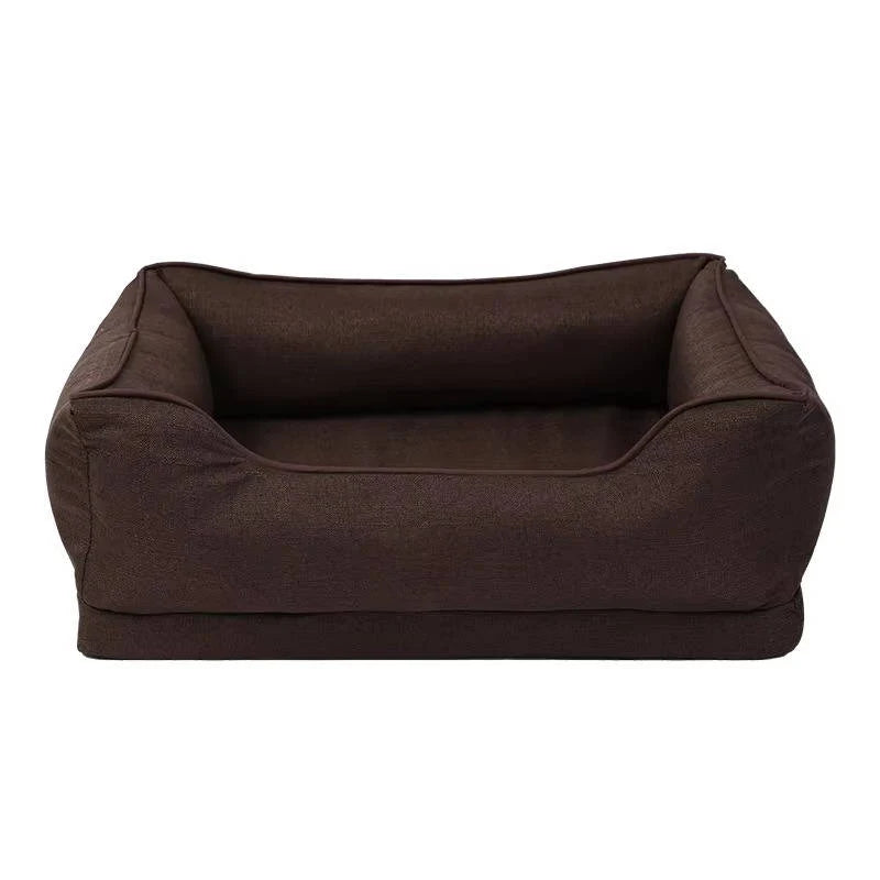 Back Seat Dog Bed Orthopedic Non-Slip Bamboo Cover
