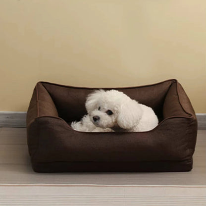 Back Seat Dog Bed Orthopedic Non-Slip Bamboo Cover