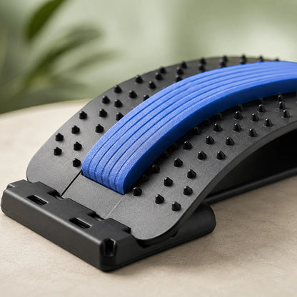 Back Stretcher & Posture Corrector 3-Level Adjustable Acupressure Surface