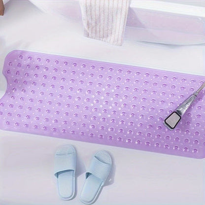 Bath Mat Non-Slip Suction Cup Grip Machine Washable