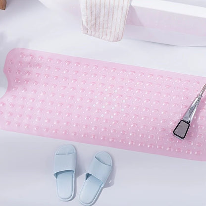 Bath Mat Non-Slip Suction Cup Grip Machine Washable