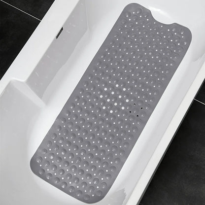 Bath Mat Non-Slip Suction Cup Grip Machine Washable