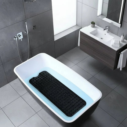 Bath Mat Non-Slip Suction Cup Grip Machine Washable