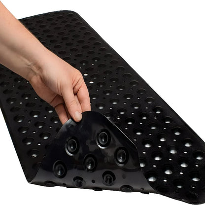 Bath Mat Non-Slip Suction Cup Grip Machine Washable