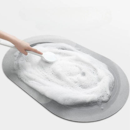 Bath Mat Quick-Drying Microfiber & Non-Slip Backing