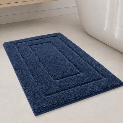 Bath Mat & Runner Absorbent Microfiber Non-Slip Machine Washable
