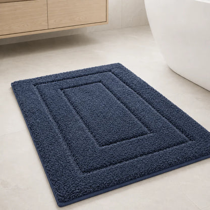Bath Mat & Runner Absorbent Microfiber Non-Slip Machine Washable