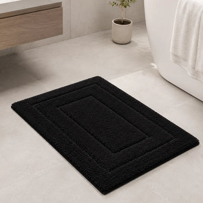 Bath Mat & Runner Absorbent Microfiber Non-Slip Machine Washable