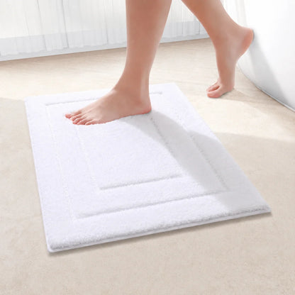 Bath Mat & Runner Absorbent Microfiber Non-Slip Machine Washable