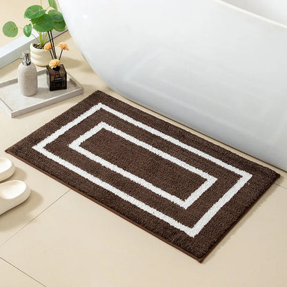Bath Mat Ultra-Soft Absorbent Non-Slip Backing