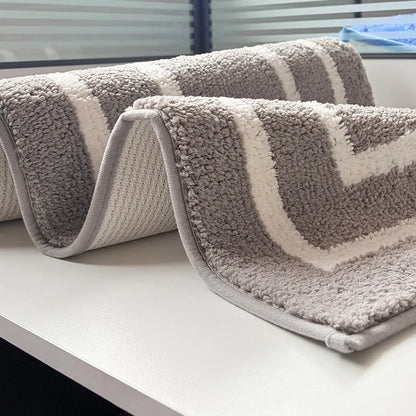 Bath Mat Ultra-Soft Absorbent Non-Slip Backing