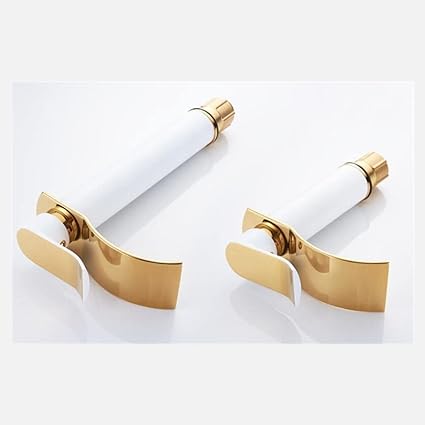 Bathroom Faucet Brass Waterfall Spout Single-Handle