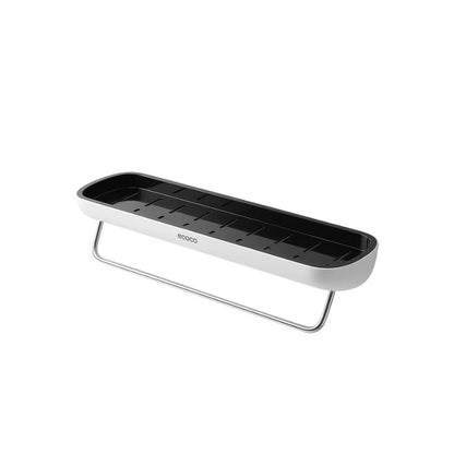 Bathroom Organizer Acrylic Adhesive Wall-Mount With Drainage