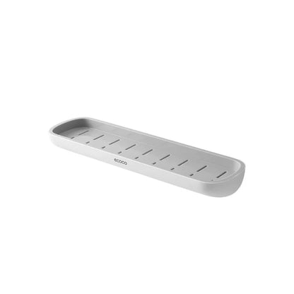 Bathroom Organizer Acrylic Adhesive Wall-Mount With Drainage