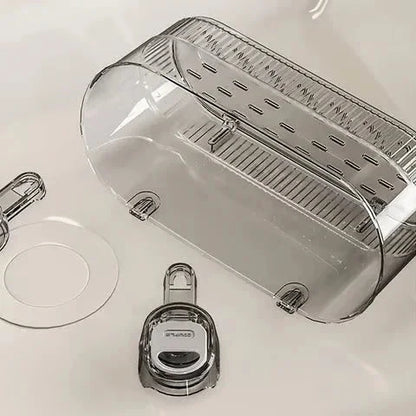 Bathroom Shelf Suction Cup Tool-Free Repositionable Without Wall Damage