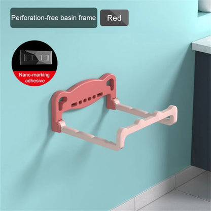 Bathroom Shelf Wall-Mounted Plastic Moisture-Resistant