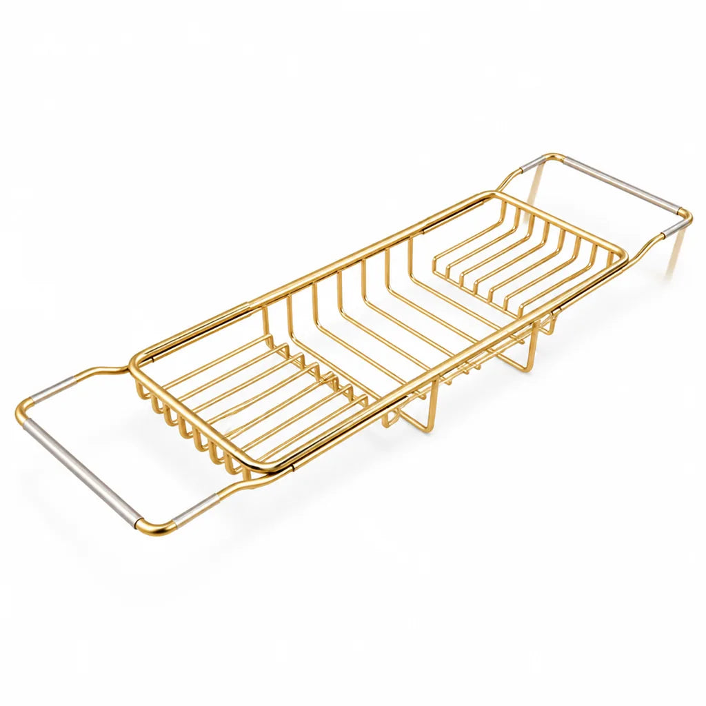 Bathtub Shelf Extendable Stainless Steel & Rust-Proof