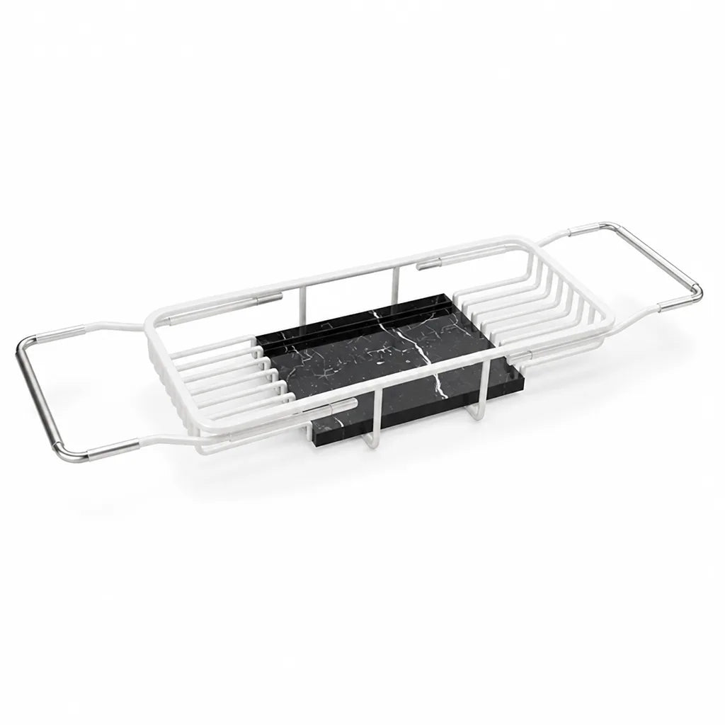 Bathtub Shelf Extendable Stainless Steel & Rust-Proof