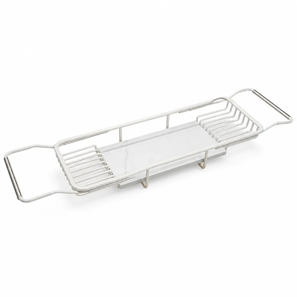 Bathtub Shelf Extendable Stainless Steel & Rust-Proof