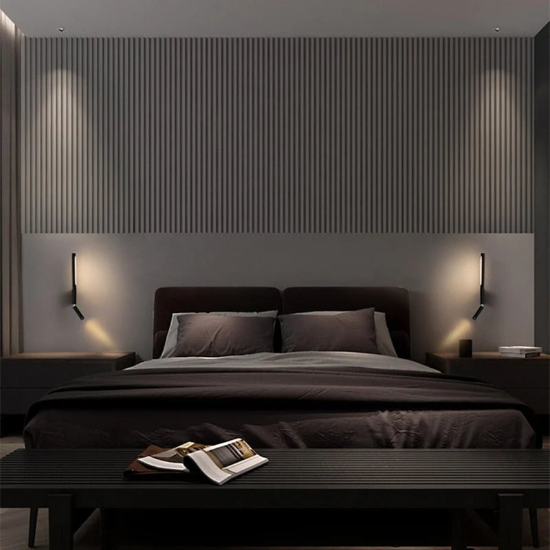 Bedroom Reading Lamp 330° Swivel Wall-Mounted & Space-Saving