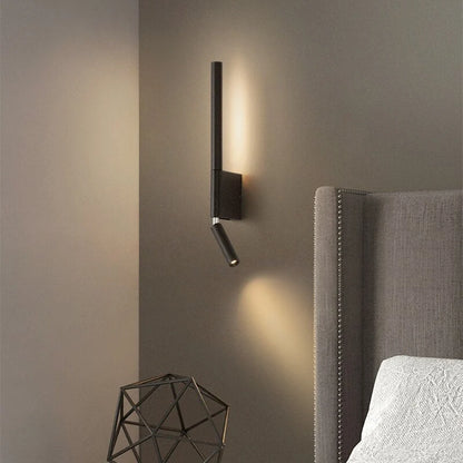 Bedroom Reading Lamp 330° Swivel Wall-Mounted & Space-Saving